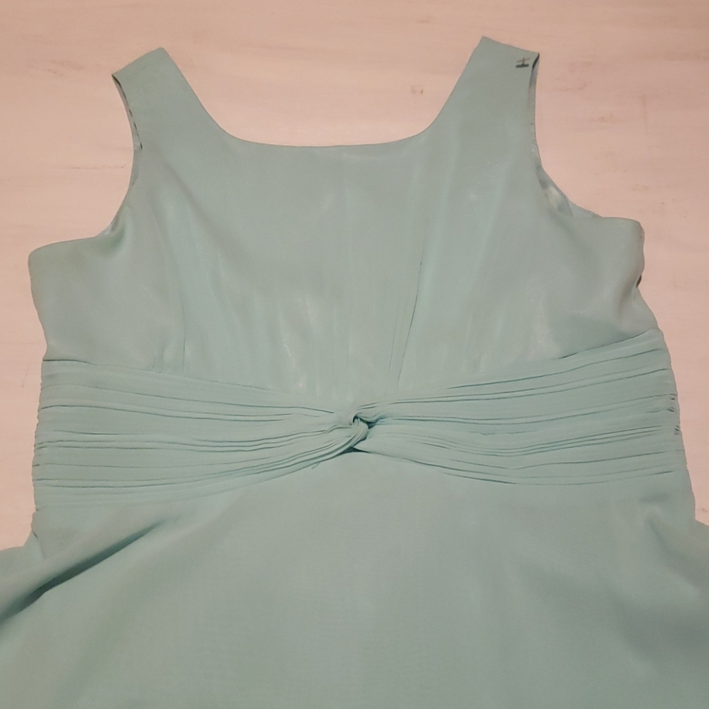 Aqua colored dress - Picture 4 of 6